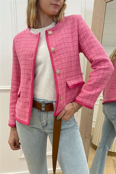 giacca tipo chanel h&